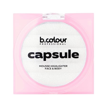 Хайлайтер для лица и тела B.COLOUR PROFESSIONAL MOUSSE HIGHLIGHTER муссовый светоотражающий тон 02 Velvet shine
