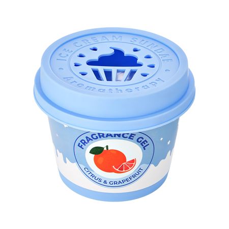 Ароматизатор воздуха гелевый FUN с ароматом цитруса и грейпфрута 160 г
