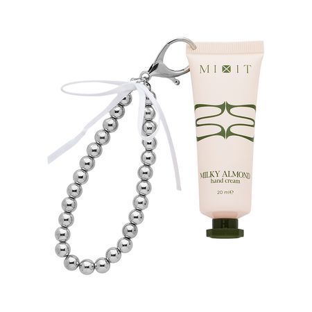 Набор MIXIT крем для рук с ароматом миндального молочка + брелок 20 мл брелок обвес на сумку бант с цепью 12 18031 202505 s95