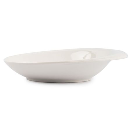 тарелка DOMENIK Bianco 22см глубокая фарфор