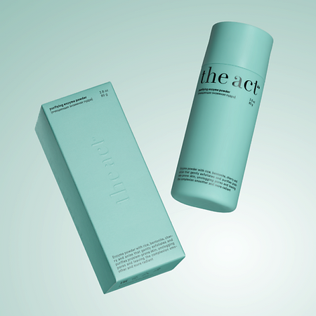 Пудра для умывания THE ACT Энзимная пудра для умывания лица очищающая для проблемной кожи