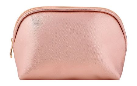 Гурмандиз Косметичка Сафьяновая Розовое золото Средняя