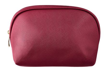 Гурмандиз Косметичка Сафьяновая Бордовая Средняя