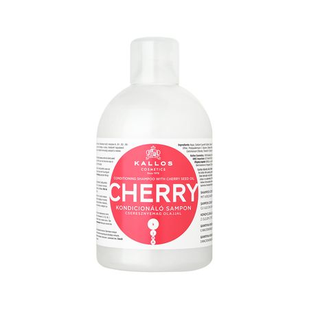 Шампунь для волос KALLOS COSMETICS KJMN CHERRY с маслом вишневых косточек 1000 мл пазл 1000 дет жемчужина сада cherry pazzl 30042