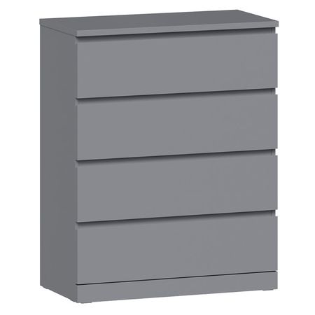 комод Варма 4 800х1000х400мм серый ЛДСП