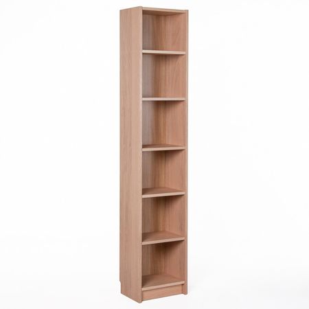 стеллаж Варма 40 380х1980х280мм дуб беленый ЛДСП