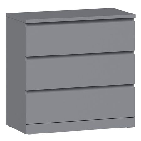 комод Варма 3 800х770х400мм серый ЛДСП