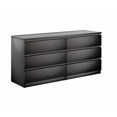 комод МАЛЬТА 6 ящиков 1603x764x480мм венге ЛДСП