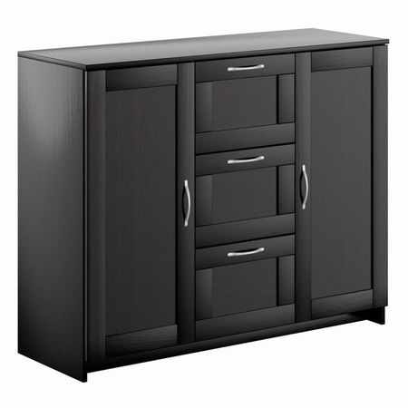 комод СИРИУС 2 двери и 3 ящика 1170х950х412мм ЛДСП венге