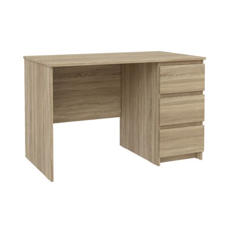 стол письменный КАСТОР 3 ящика 1156x750x650мм сонома ЛДСП