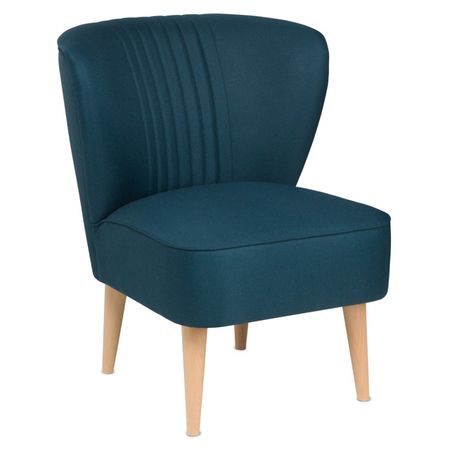 кресло Унельма 625x730x700мм рогожка синий