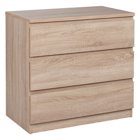 комод МАЛЬТА 3 ящика 803x764x480мм сонома ЛДСП