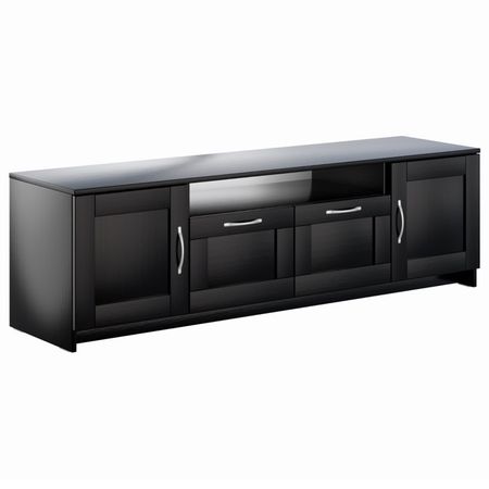 тумба под ТВ СИРИУС 2 двери и 2 ящика 1560x471x412мм венге ЛДСП