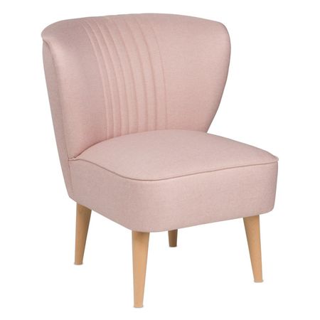 кресло Унельма 625x730x700мм рогожка розовый