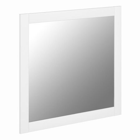 зеркало навесное СИРИУС 780х780мм ЛДСП белое