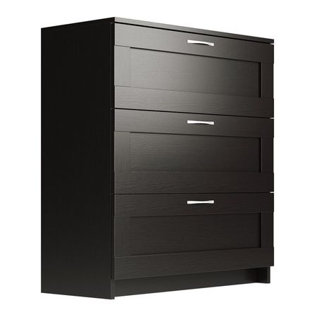 комод СИРИУС 3 ящика 782x946x412мм ЛДСП венге