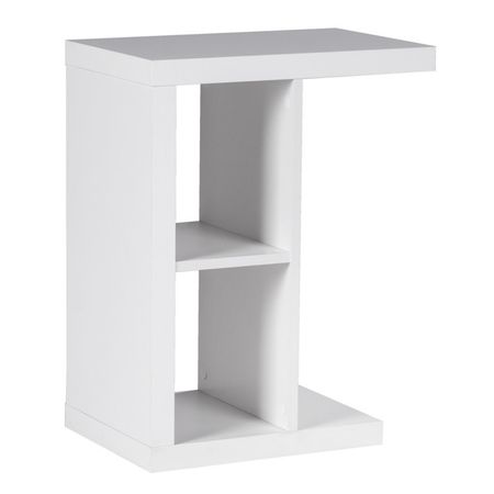 стол приставной Энкель Т 470х600х300мм белый тамбурат