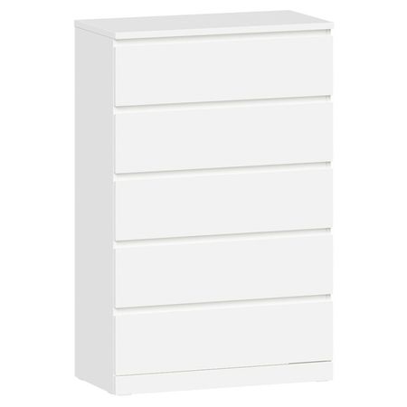 комод Варма 5 800х1230х400мм белый ЛДСП