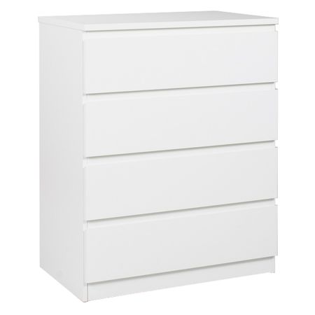 комод МАЛЬТА 4 ящика 803x988x480 белый ЛДСП