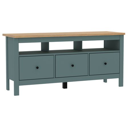 тумба ТВ САГА 3 ящика 1312х622х414мм бирюзовая/ясень ЛДСП брайан к вон сага том 1