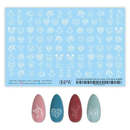 Слайдеры BPW.STYLE Гранд-слайдер Цветы и бабочки градиент