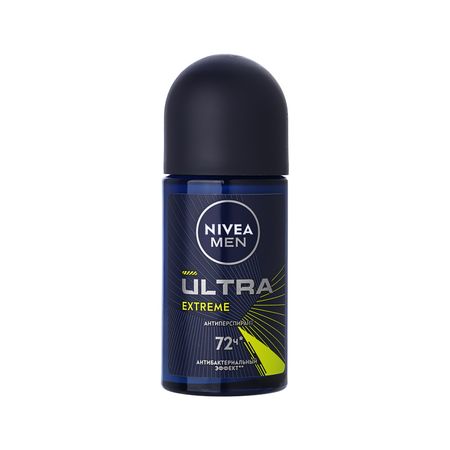 Део-ролл муж. NIVEA MEN ULTRA EXTREME антиперспирант 72ч 50 мл