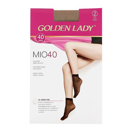 Носки женские GOLDEN LADY MIO 40 den  Melon 2 пары