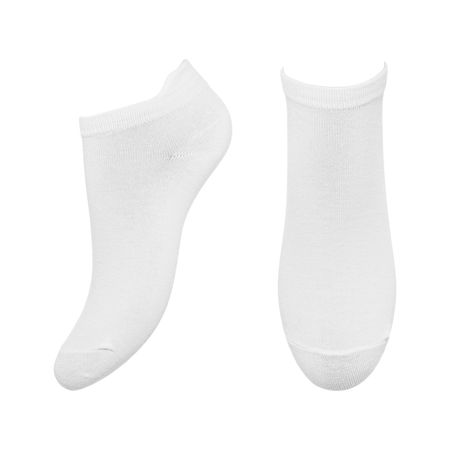 Носки TRENDY LOOK BASE короткие белые one size