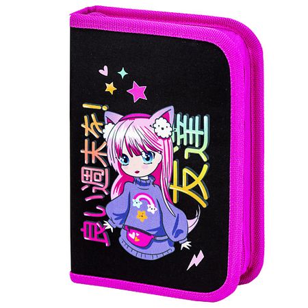 Пенал BRAUBERG Пенал  Аниме-девочка