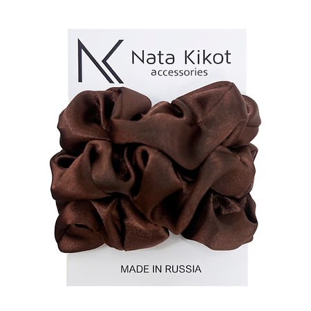 Резинка для волос NATA KIKOT Набор шелковых резинок