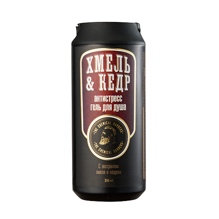 Гель для душа THE CHEMICAL BARBERS Очищающий, увлажняющий и дезодорирующий гель для тела и волос