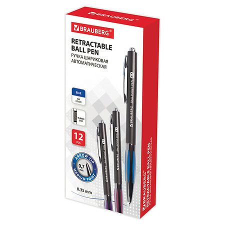 Набор ручек BRAUBERG Набор шариковых ручек Stripe, узел 0,7 мм текстовыделители 04цв deepsea paradise скош наконечник пиш узел 1 5мм к к подвес maped