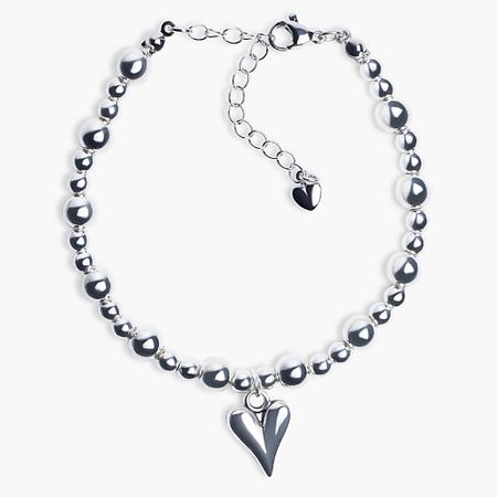 Браслет HIGHER-AURA Браслет из гематита с сердцем