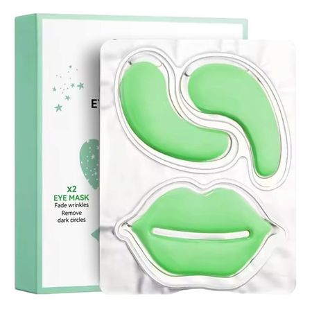 Патчи для глаз SADOER Патчи для губ и кожи вокруг глаз с экстрактом алоэ