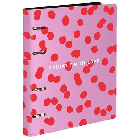 Тетрадь LOREX Тетрадь со сменным блоком на кольцах JOY A5 80 листов