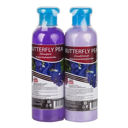 Набор для ухода за волосами BANNA Набор тайский шампунь и кондиционер для волос с экстрактом синего чая Анчан