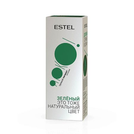 Бальзам оттеночный ESTEL PROFESSIONAL Бальзам с прямыми пигментами для волос ЯPКО, Зелёный букварь зелёный