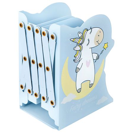 Органайзер для канцелярии BRAUBERG Подставка-держатель для книг и учебников KIDS Unicorn