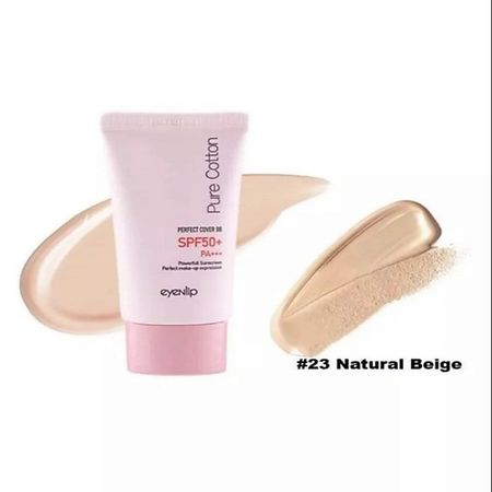 Тональное средство EYENLIP Крем для лица тональный Pure cotton perfect cover