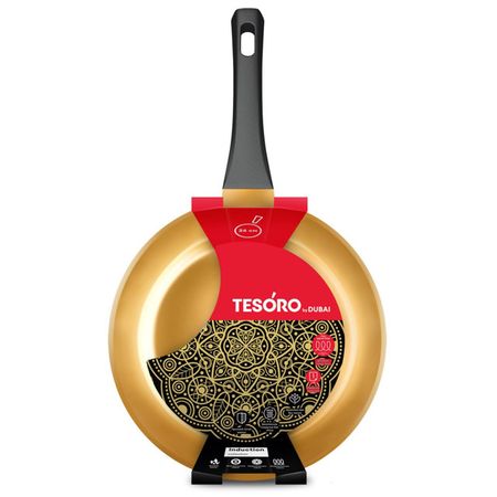 сковорода НМП Tesoro Dubai 26см антипр.покр. литой алюминий индукция