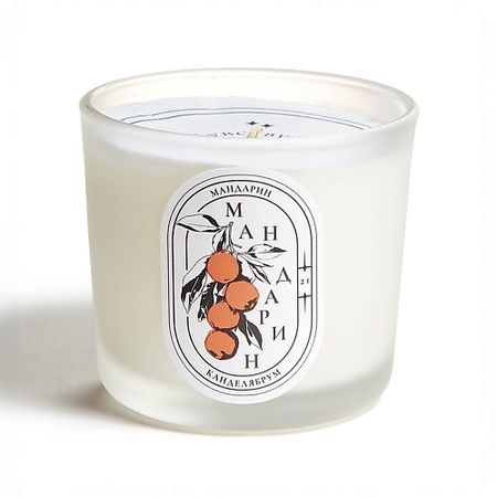 Свеча ароматическая КАНДЕЛЯБРУМ Ароматическая свеча Мандарин