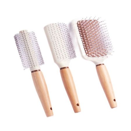 Расческа для волос CHELAY Набор расчесок для волос с бамбуковыми ручками