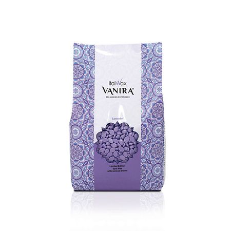 Воск для депиляции ITALWAX Воск горячий (пленочный)   Vanira (Лаванда)