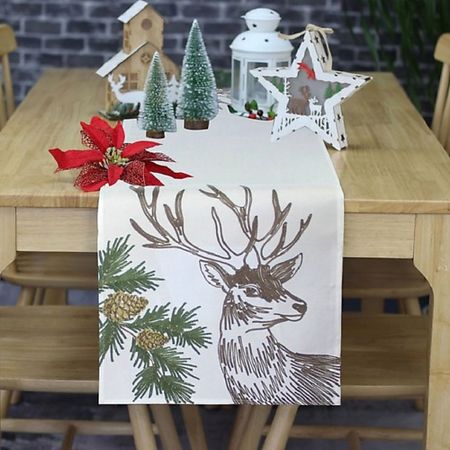 Набор текстильных изделий ARYA HOME COLLECTION Настольная дорожка 40x160 см Deer