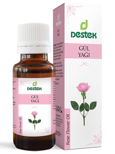 Арома-масло для дома DESTEK Эфирное масло розы