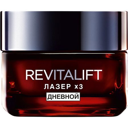 Крем для лица L'ORÉAL PARIS Дневной антивозрастной крем против морщин для лица Revitalift Лазер х3