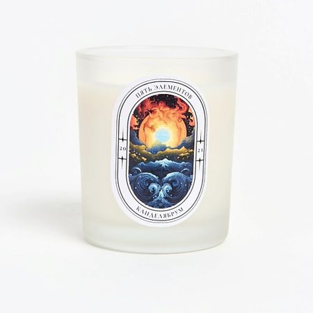 Свеча ароматическая КАНДЕЛЯБРУМ Ароматическая свеча Пять Элементов