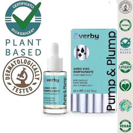 Сыворотка для лица L`ERBORISTICA Натуральная Everby сыворотка восстанавливающая, разглаживающая морщины