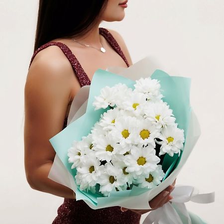 Букет живых цветов БУКЕТНАЯ ЛАВКА Ромашковое облако рваное облако стихотворения