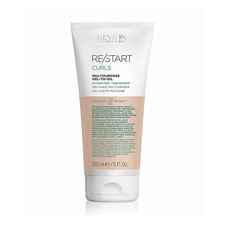 Гель для ухода за волосами REVLON Гель-уход для кудрей Restart Curls Multipurpose Gel-to-Oil